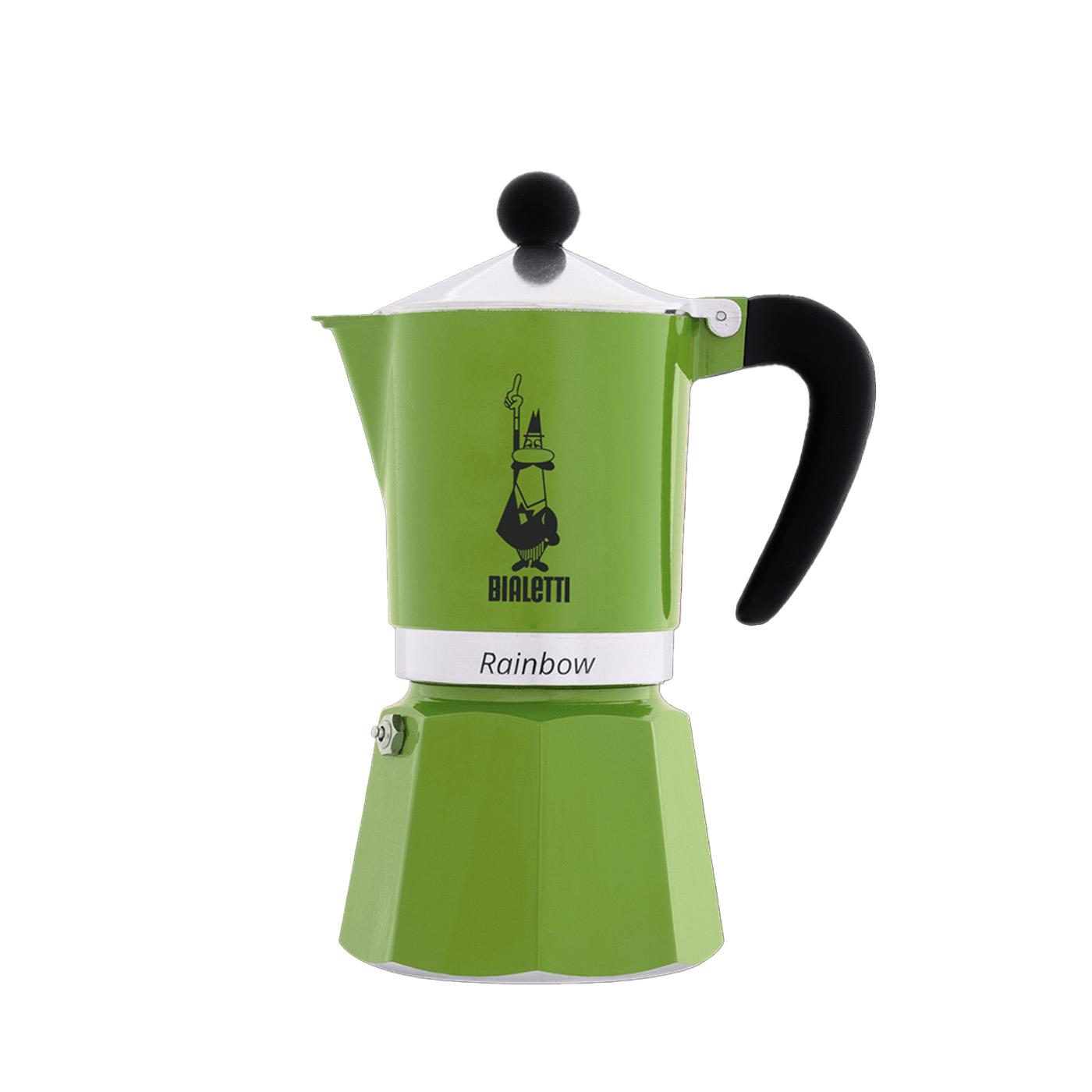 Rainbow Coffee Maker, 6 Cup – Green