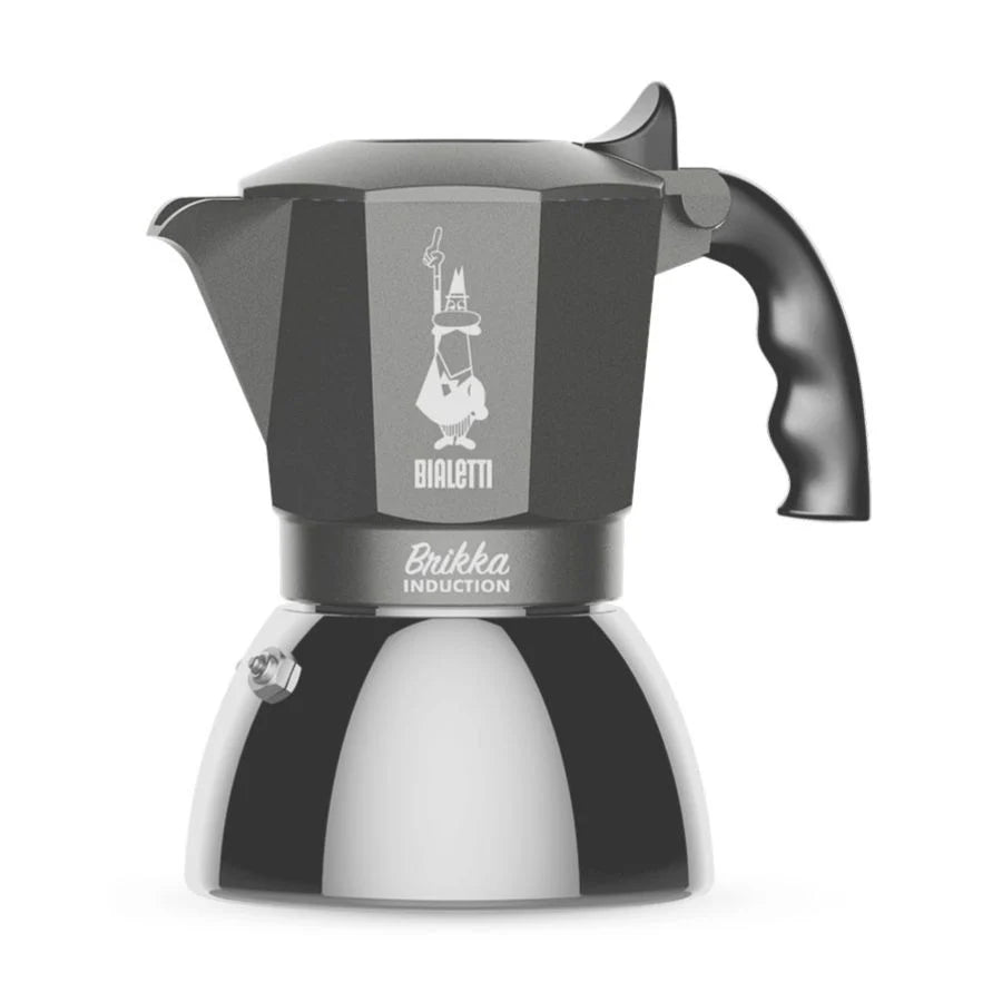 Brikka Induction Stovetop Espresso Maker, 4 Cup