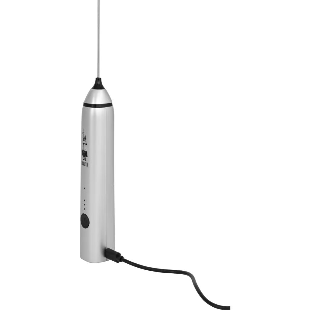 Whipper Pro Handheld Milk Frother – Silver