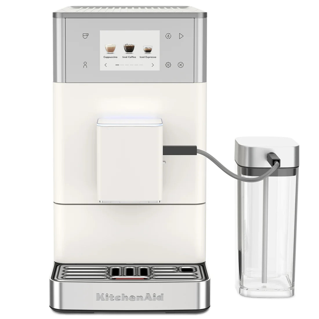 Fully Automatic Espresso Machine KF4 with Iced Coffee – Porcelain White