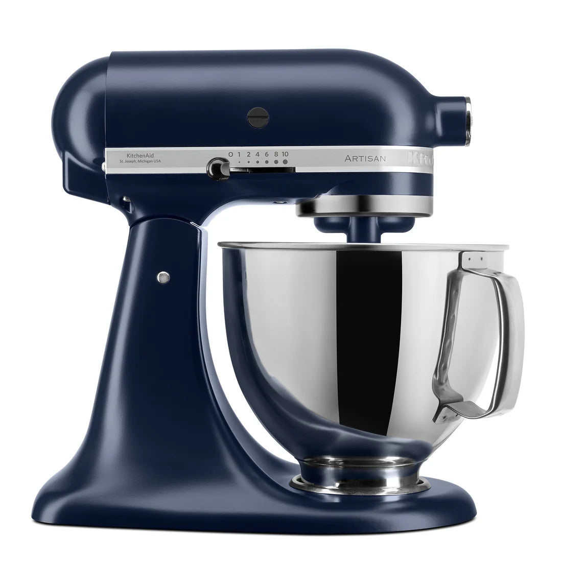 Artisan Tilt-Head Stand Mixer 4.8 L with Extra Accessories – Ink Blue