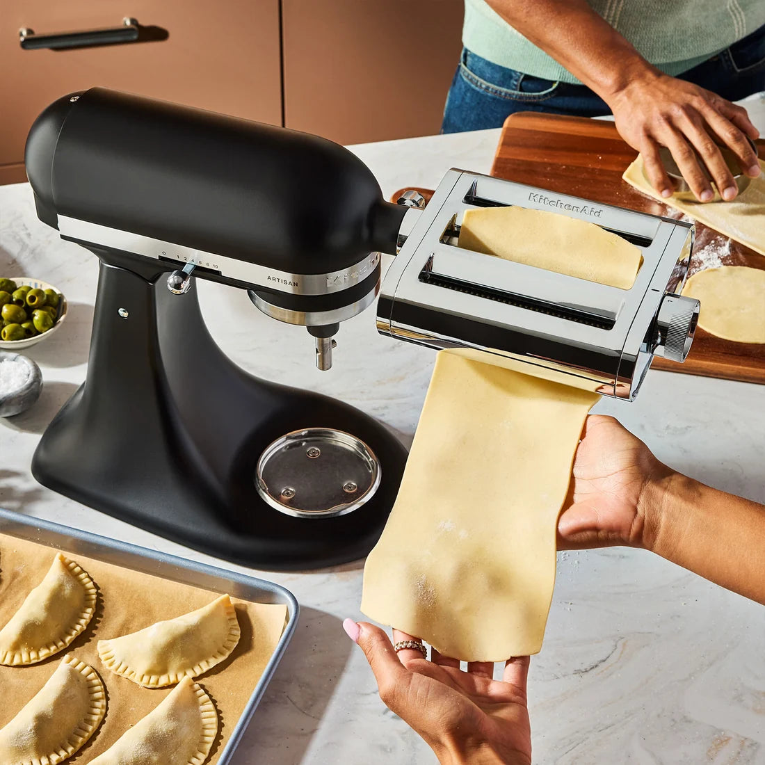 3-in-1 Metal Pasta Attachment