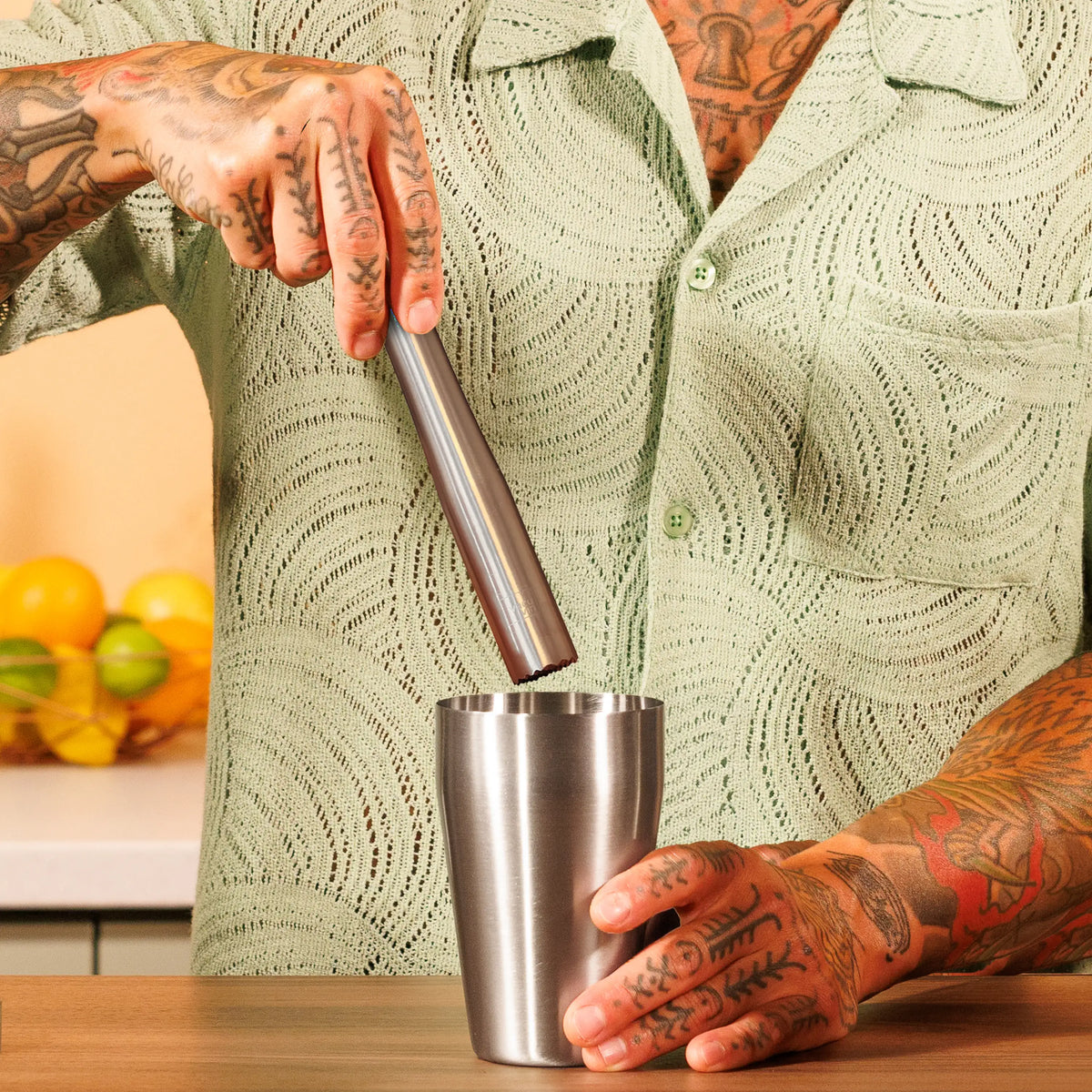 Cocktail Muddler – Stainless Steel