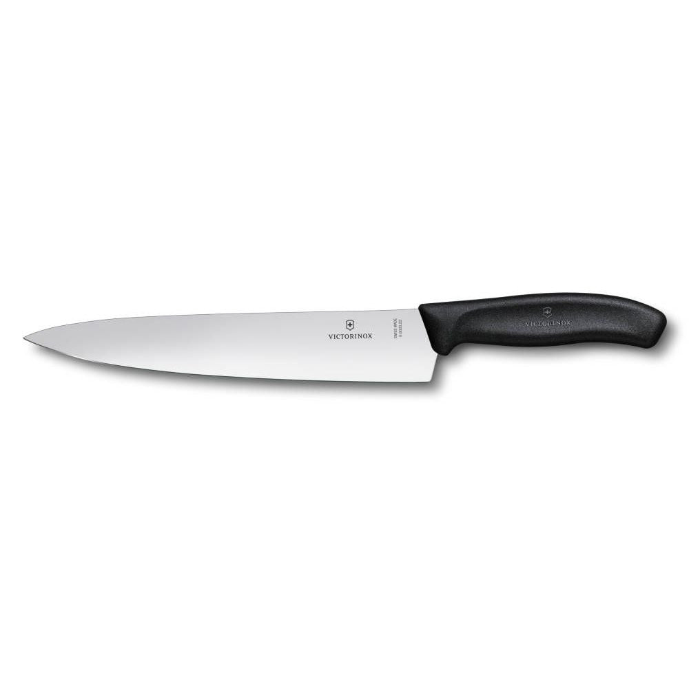 Swiss Classic Slicing Knife 22 cm in Black Gift Box