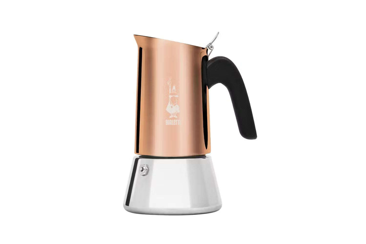 Venus Induction Stovetop Espresso Maker, 6 Cup – Copper