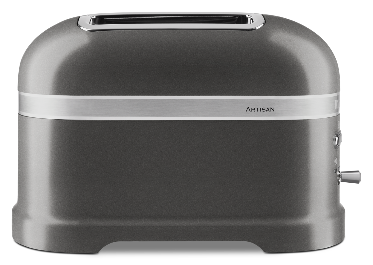 Artisan 2-slice toaster – Medallion Silver