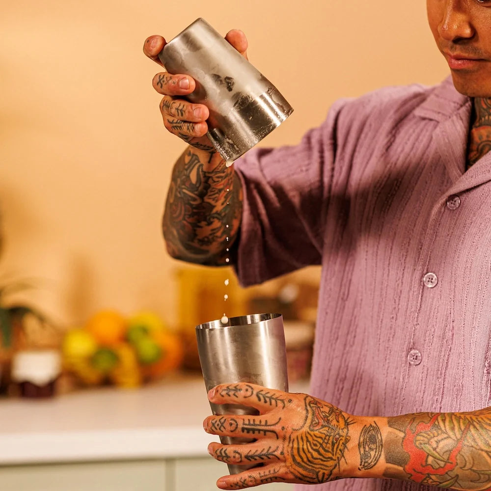 Tin on Tin Boston Cocktail Shaker – Stainless Steel