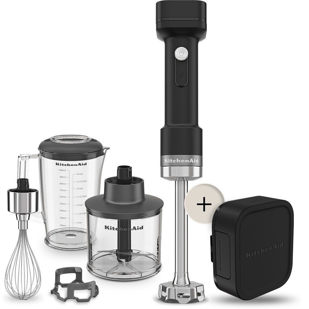 Cordless hand blender with accessories - KitchenAid GO
