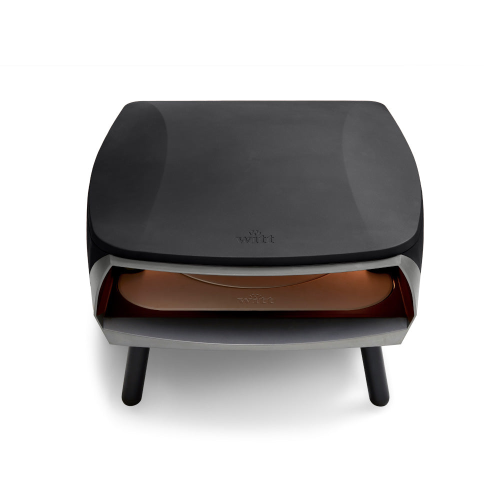 Etna Rotante 16" Pizza Oven – Matte Black