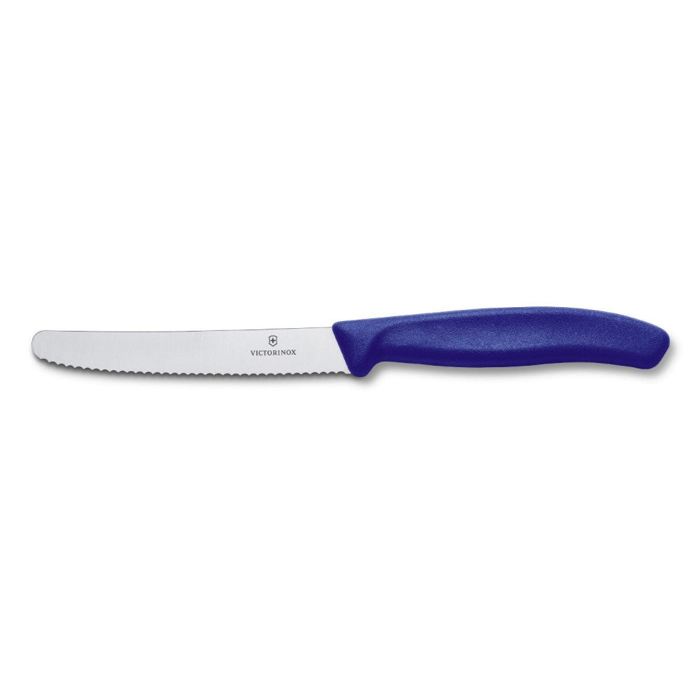 Swiss Classic Serrated Breakfast Knife – Blue