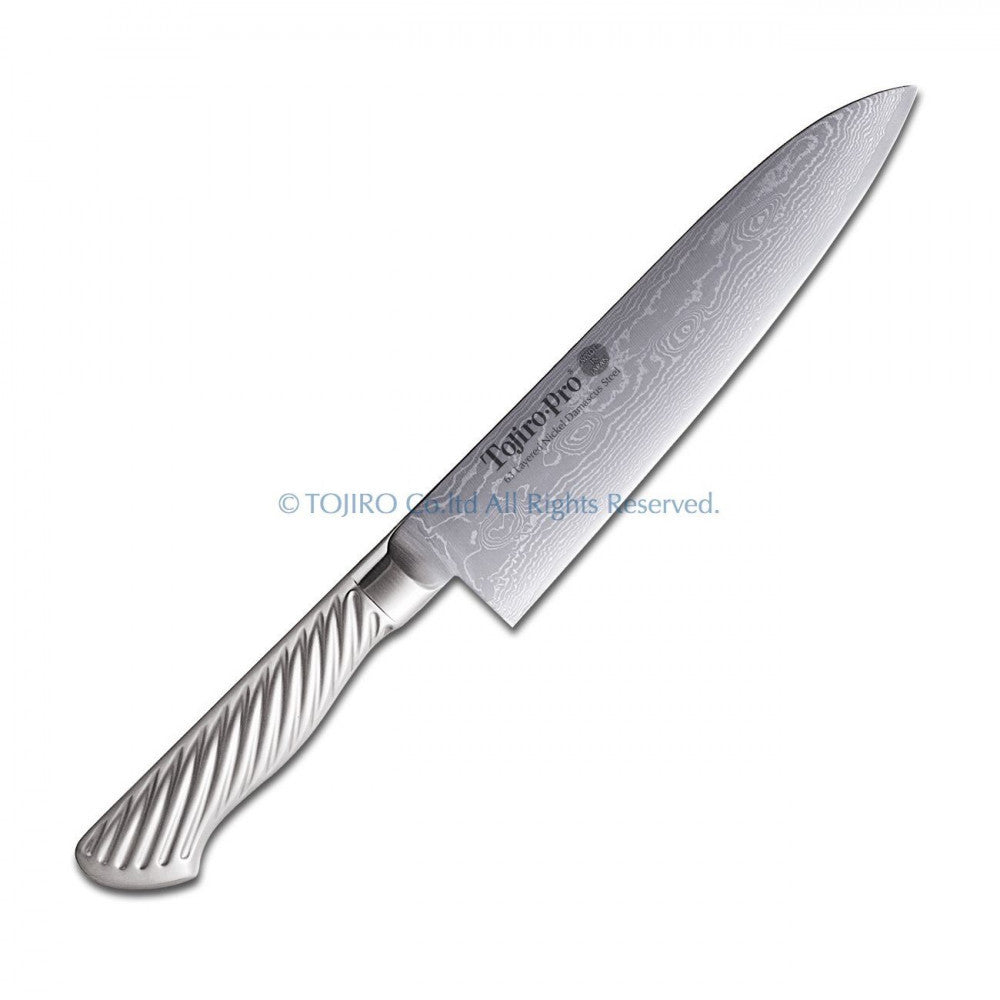 Pro Nickel Damascus Chef's Knife 180 mm