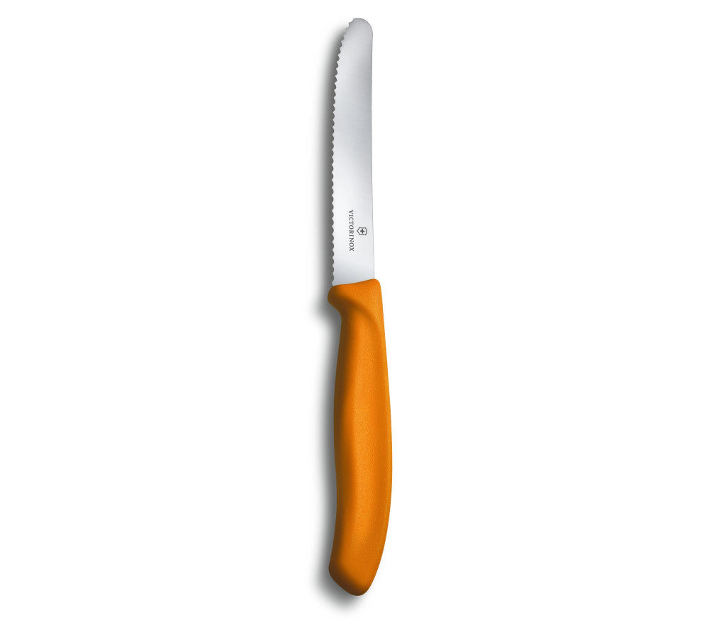 Swiss Classic Breakfast Knife Serrated Orange